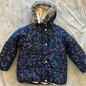 Carter’s Winter Snow Unicorn Jacket